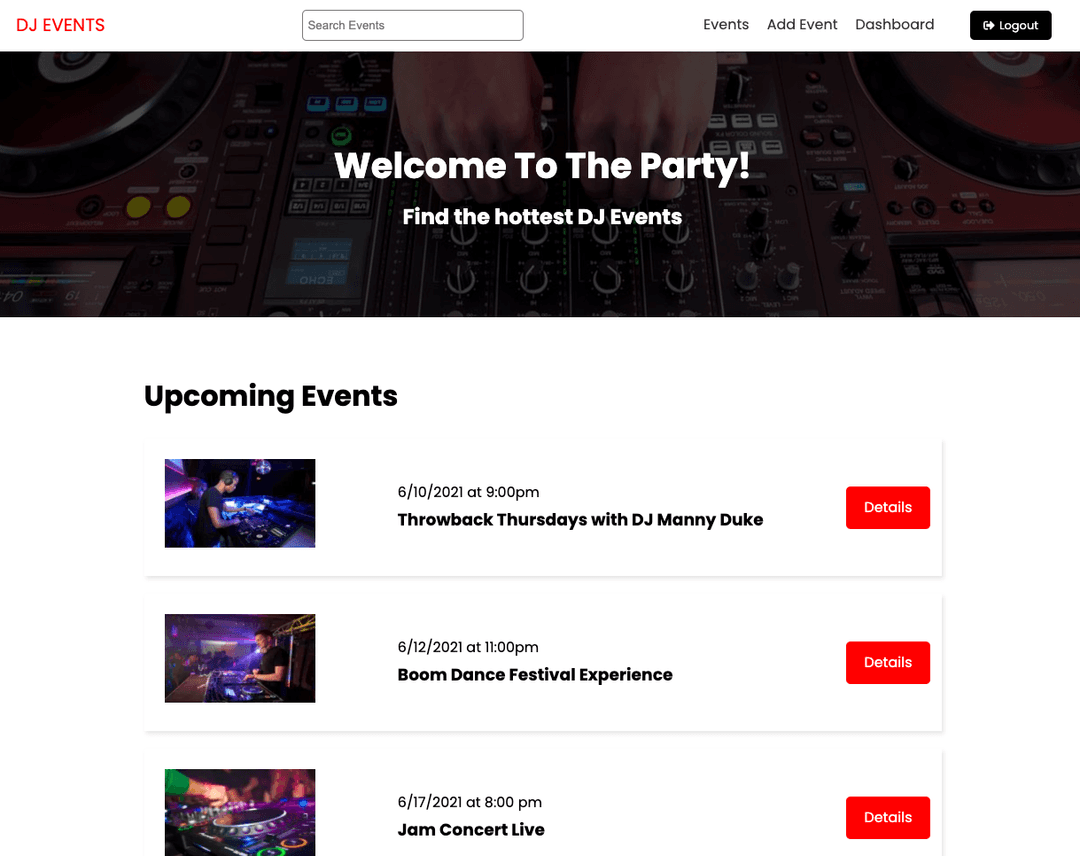 DJ Events